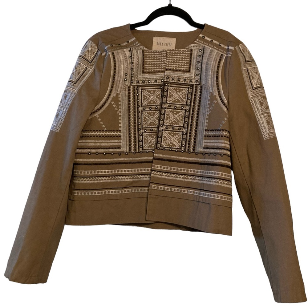 NWOT Moon River Statement Cropped Blazer